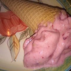 Strawberry Banana Ice Cream A picture of Strawberry Banana Ice Cream.