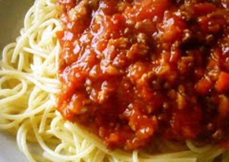 Easiest Way to Make Speedy Easy Meat Sauce