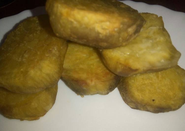 Fried sweet potato