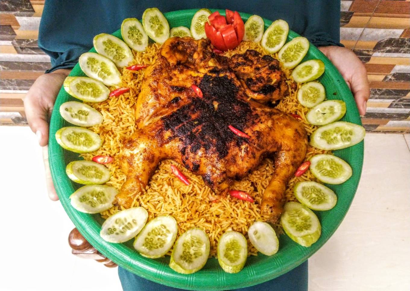 Nasi Kebuli vs Ayam Panggang