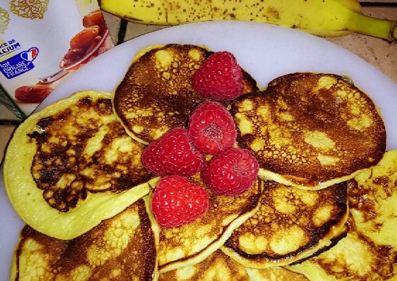 Pancakes au lait fermenté