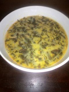 Foto resep Sayur Daun Singkong Teri Santan