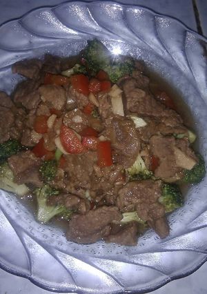 Foto resep Tumis Daging Teriyaki Sederhana
