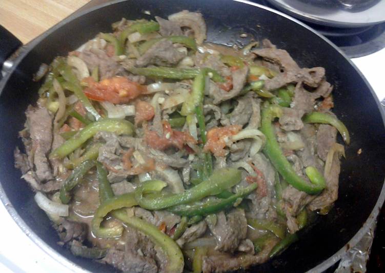 Beef Fajitas