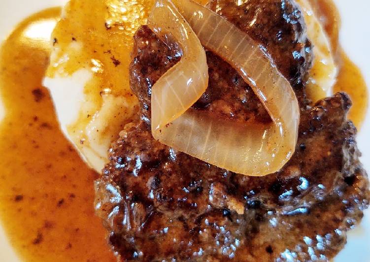 Easiest Way to Prepare Award-winning Salisbury Steak