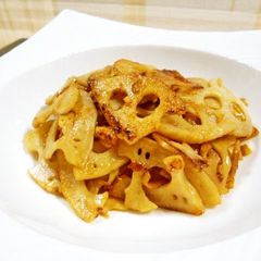 A picture of Easy Yummy Garlic Lotus Roots.