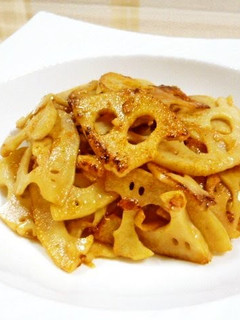 A picture of Easy Yummy Garlic Lotus Roots.