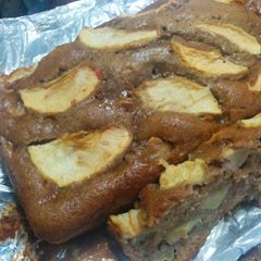 A picture of Apple bread.