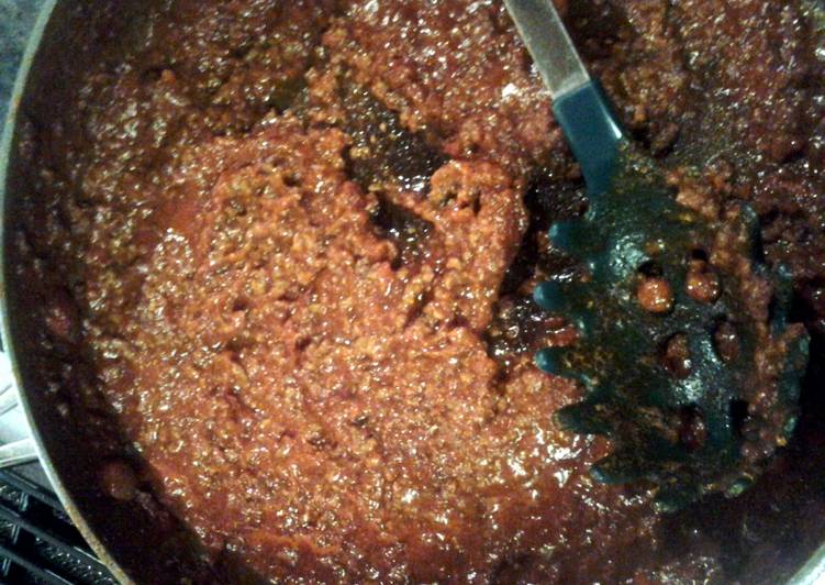 Step-by-Step Guide to Cook Speedy MissBritty's BBQ Sloppy Joes