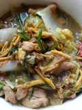 Thai chicken soup with swedish mushrooms