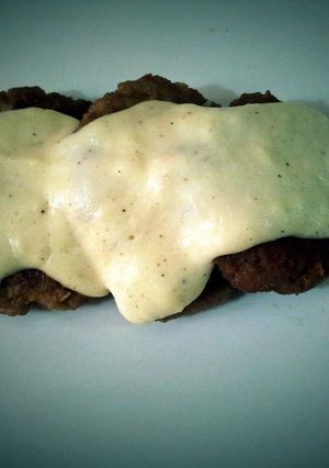 A picture of Mini Burger with Creamy Mushroom Sauce by Bubu_D.