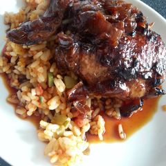 A picture of Weezy's Slow Cooked Chicken Adobo!.