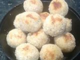 Bolas de arroz rellenas