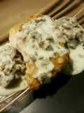 Mom's Southern Sausage Gravy for 4everatwin's 7-Up Biscuits