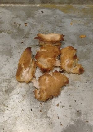 A picture of Yummy chicken nibblers.