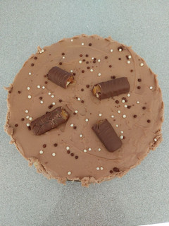 Una foto de Tarta de barritas estilo Lion