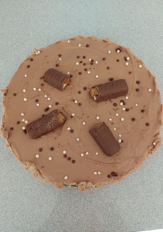Una foto de Tarta de barritas estilo Lion