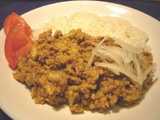 chicken keema curry
