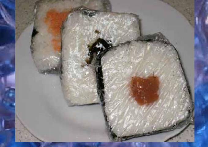 Easy Square Onigiri Rice Balls