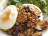 eggplant meat rice