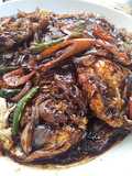 Sweet sour soy sauce egg (telur masak kicap)