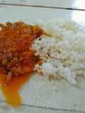 Carne Mechada con cáscara de plátano verde