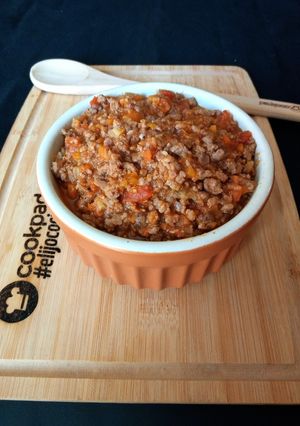 Una foto de Salsa bolognesa tradicional