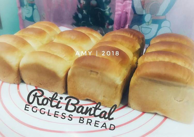 Cara buat Eggless Bread (roti tanpa telur, roti bantal) lembut simpel 😍 Sederhana Untuk Jualan