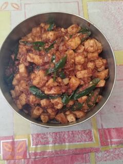 Foto resep Orek tahu campur kornet