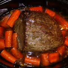 A picture of Roast beef.