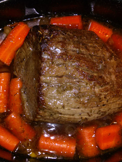A picture of Roast beef.