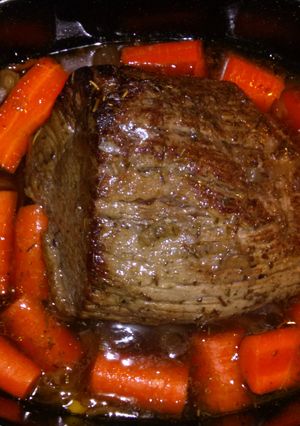 A picture of Roast beef.
