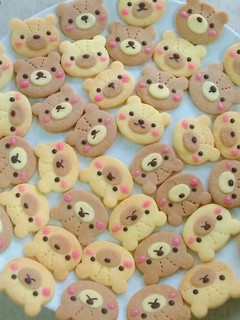 A picture of Teddy Bear Cookies.