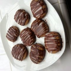 A picture of Ginger cookies (freezer cookies).