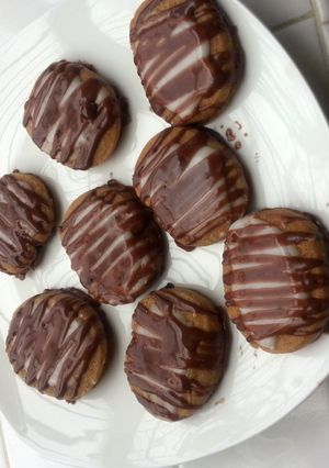 A picture of Ginger cookies (freezer cookies).