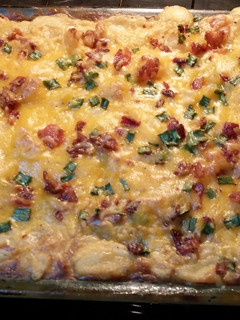 A picture of Cheesy Ranch Potatoes.