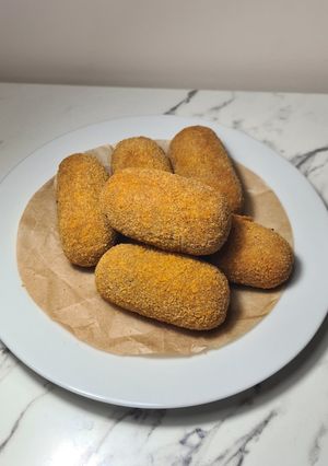 Foto resep Chicken Cheese Nugget dengan Brokoli