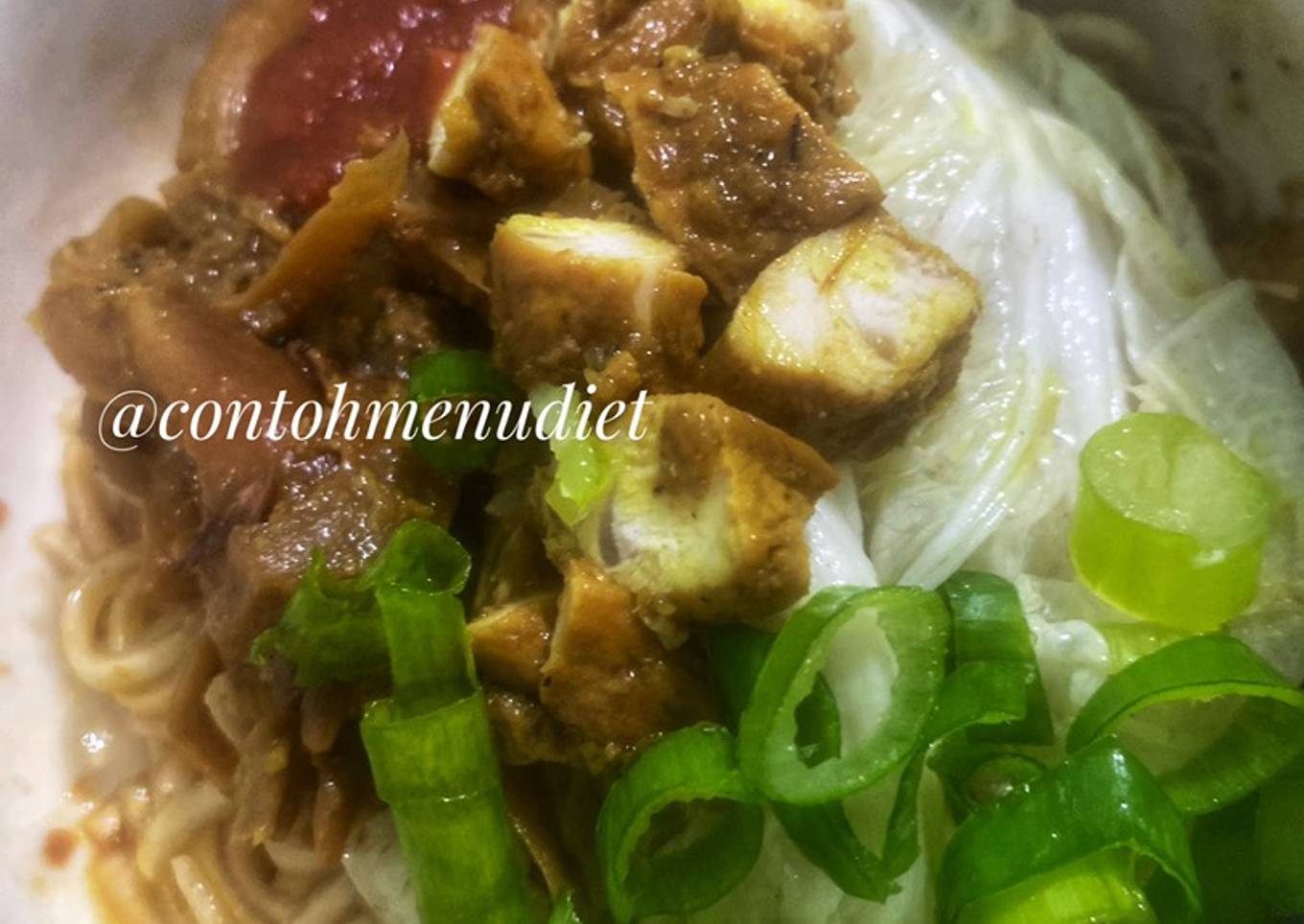 Mi ayam gluten free