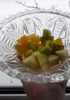 O poză a rețetei Salată dulce.