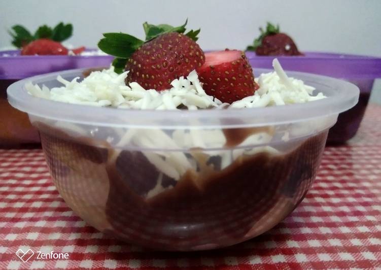 Resep Fruit Salad Chocolate Dressing Enak