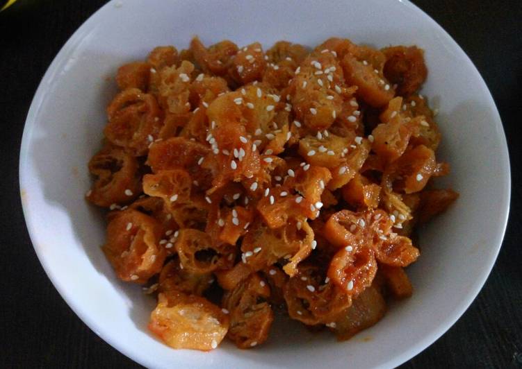 Cakwe goreng saus madu (crunchy)
