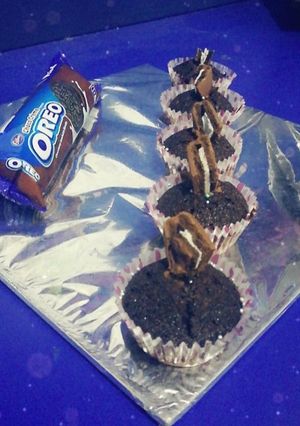 A picture of Oreo Muffins.