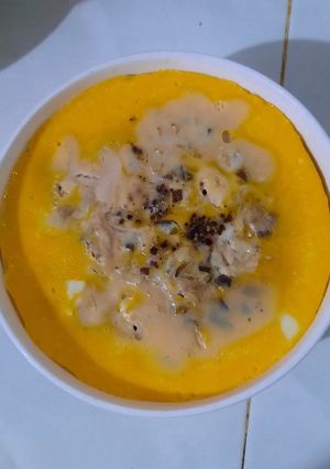 Hình của món Chả trứng hấp.