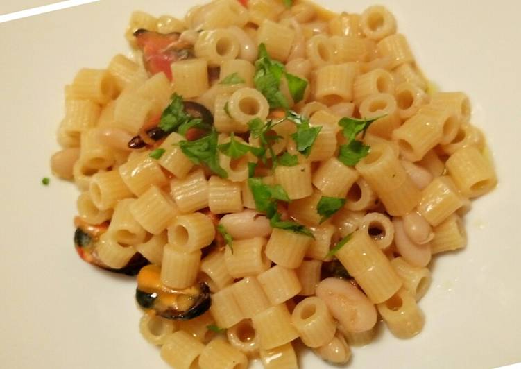 Pasta fagioli e cozze