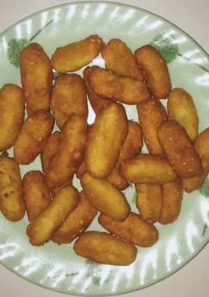 Hình của món Khoai lang kén.