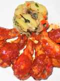 Chicken Wing Drumettes with BBQ Sauce