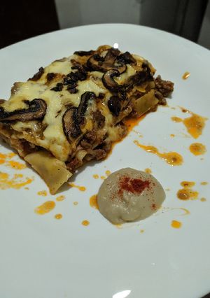 Una foto de Lasagna