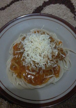Foto resep Spagheti Bolognaise