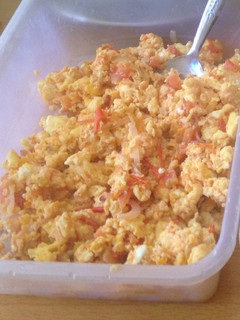 A picture of Scrambled eggs.