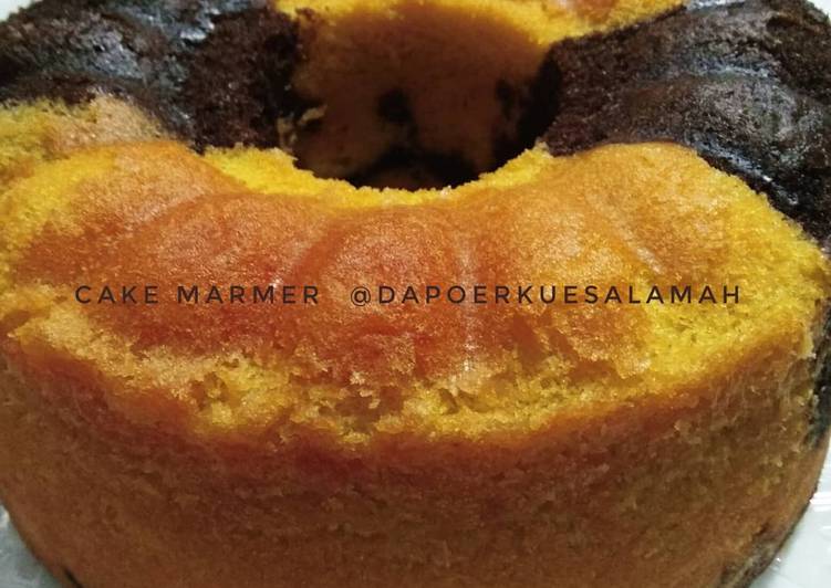 Cara Membuat Cake Marmer Marble Cake Law Thomas Yang Renyah